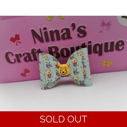 Disney Winnie The Pooh Single Hair Bow